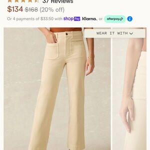 Faherty corduroy pants